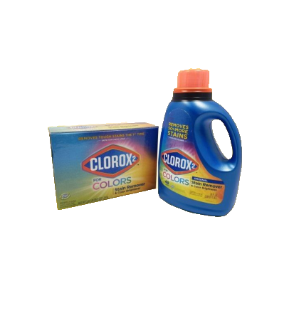 CLOROX Super concentrated non-chlorine color bleaching liquid, washing powder